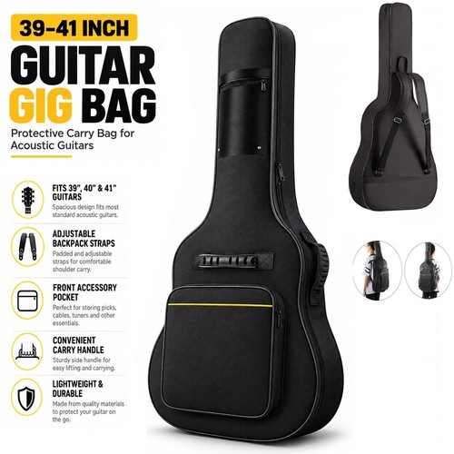 Full size guitar bag padded - full,