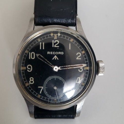 Record military watch rare - watch,