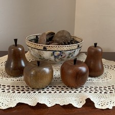 Vintage Hand Turned Wooden