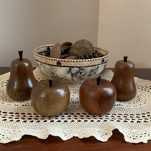 Vintage hand turned wooden - vintage,