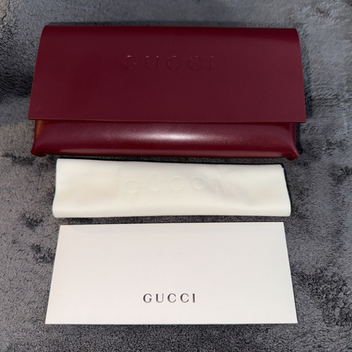 Gucci large leather - gucci, burgundy