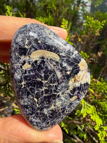 Blue john fluorite crystal - john,