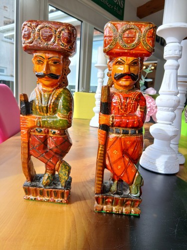 Pair rajasthani wooden - of,