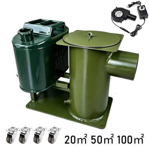 Smokeless indoors waste - waste, oil