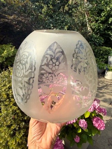 Antique frosted acid etched - antique,
