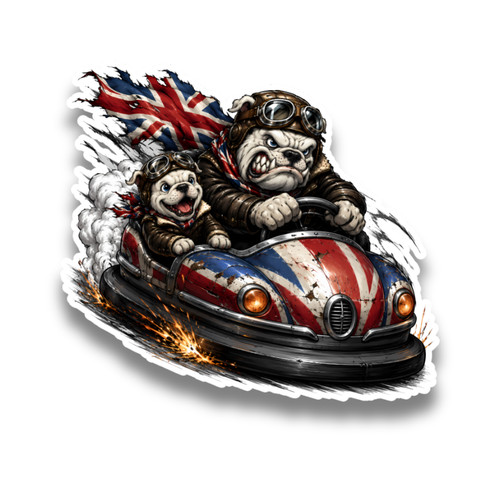 British bulldog bumper - bumper, car