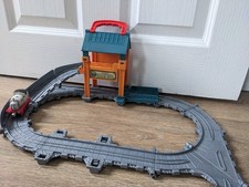 Thomas & Friends Take n Play Sodor Steamworks Repair Shed Playset Inc. Engine