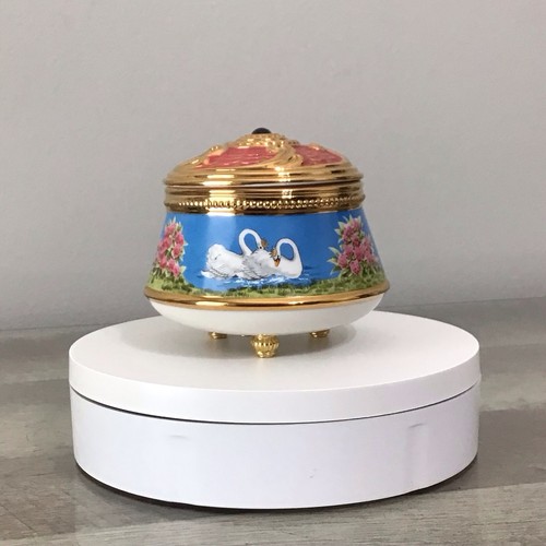 Swan lake music jewelry box - swan,