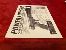 PGUN7 ADVERT 11X8 MILLARD POWER LINE PNEUMATIC AIR PISTOLS