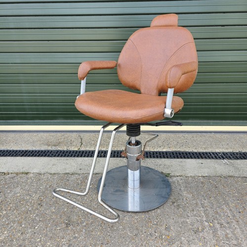 Vintage brown leather - brown,