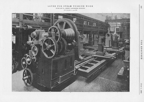Hulse manchester lathe - co,