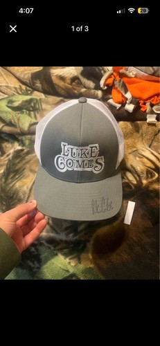 Luke combs signed hat - combs,