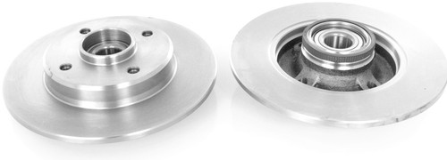 Solid brake discs rear - 2x,