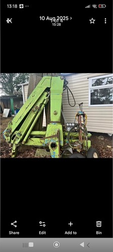 Hap 190 hiab palfinger - hap, palfinger/atlas