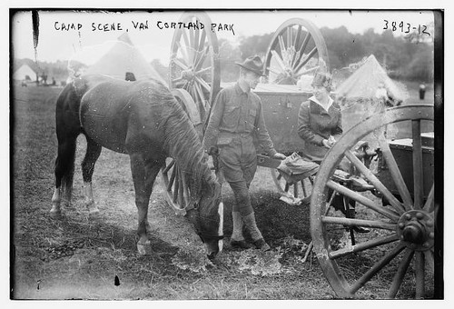 Camp scene van cortlandt - scene,van,