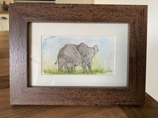 ORIGINAL (Not A print!) Framed