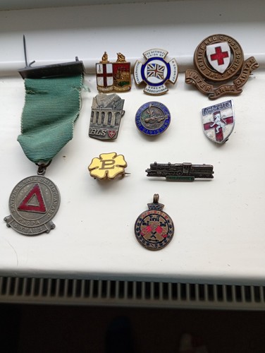 Collection old badges - collection, of