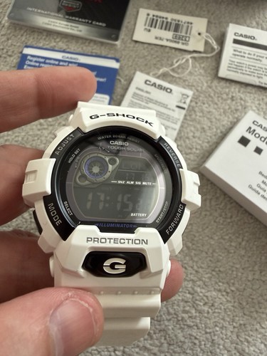 Men casio shock white - men's,