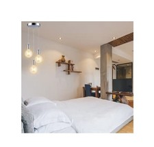 Pendant Lamp Vintage Industrial Bulb Holder Light E27 Ceiling Rose Light Fitting