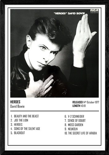 David bowie heroes album - bowie,