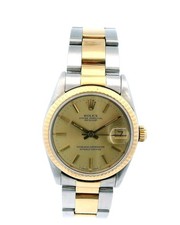 Rolex Datejust 68273 Midsize Champagne Dial Ladies Watch