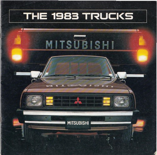 1983 mitsubishi pickup - pickup, trucks