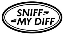 Sniff my Diff sticker, Land