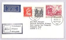 AUSTRIA Air Mail Cover BEA