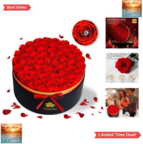 Preserved roses piece heart - 50,