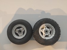 Tamiya Wheels & Tyres:  1x Rear, 1x Front - Front Holiday Buggy Rear Rough Rider