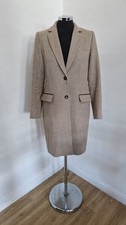 Joules Tweed Coat UK 10 Beige