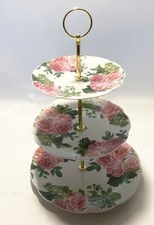 CAKE STAND CERAMIC 3 TIER