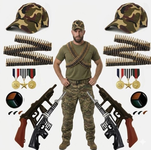Adults army soldier book week - soldier,