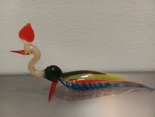Vintage Murano Glass Peacock