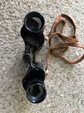 Otto Walter 8x30 No12 507 German Binoculars with Leather Case