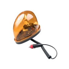 Magnetic Amber Warning Beacon Light 12V Rotating Emergency Breakdown Lamp