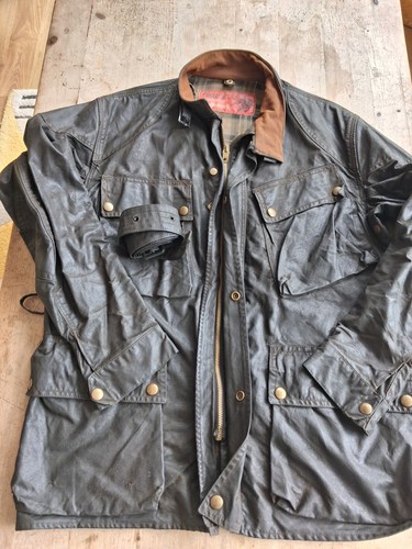 Rare vintage 60s belstaff red - vintage,
