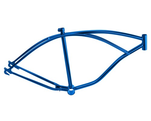 Blue beach cruiser bicycle - blue,