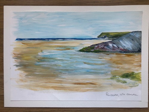 Original acrylic painting - original,