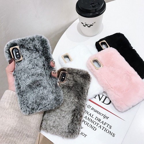 Plush fluffy soft phone - plush,