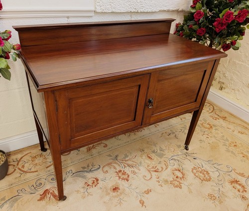 Edwardian inlaid mahogany - edwardian, 2
