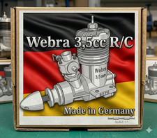 WEBRA 3.5cc RC Glow Engine -