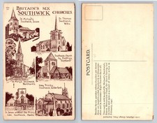 Britain's Six Southwick Churches - Various Counties