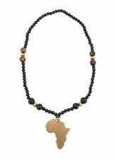 African Continent Rasta Design Necklace Pendant