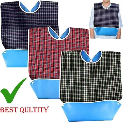 Pack adult bibs washable - adult,