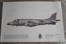 Squadron Print Sea Harrier