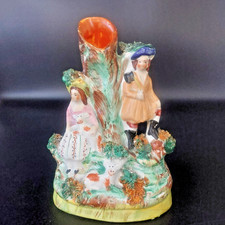 Antique Staffordshire Spill