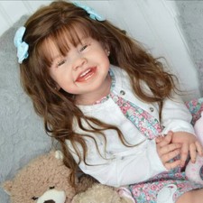 28" Reborn Baby Doll Smiling