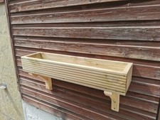 Wooden Window Boxes with