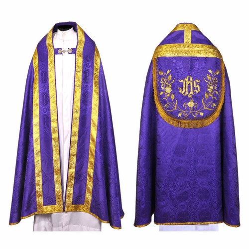 New violet cope stole - stole, set
